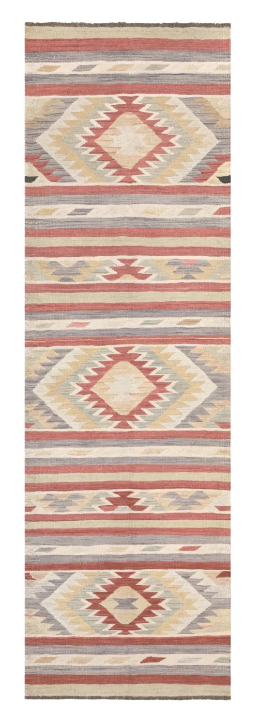 Tapis Oriental - Hazara Kelim Hand Woven - 81 x 278 cm