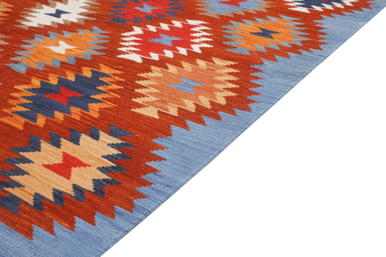 Tapis Oriental - Hazara Kelim Hand Woven - 135 x 184 cm