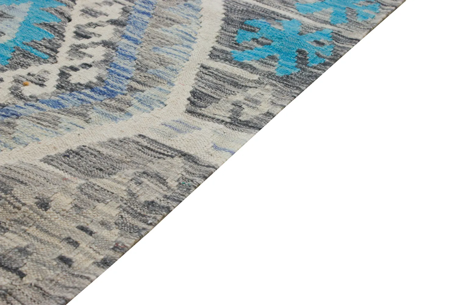 Tapis Oriental - Vegi Kelim Hand Woven - 86 x 123 cm