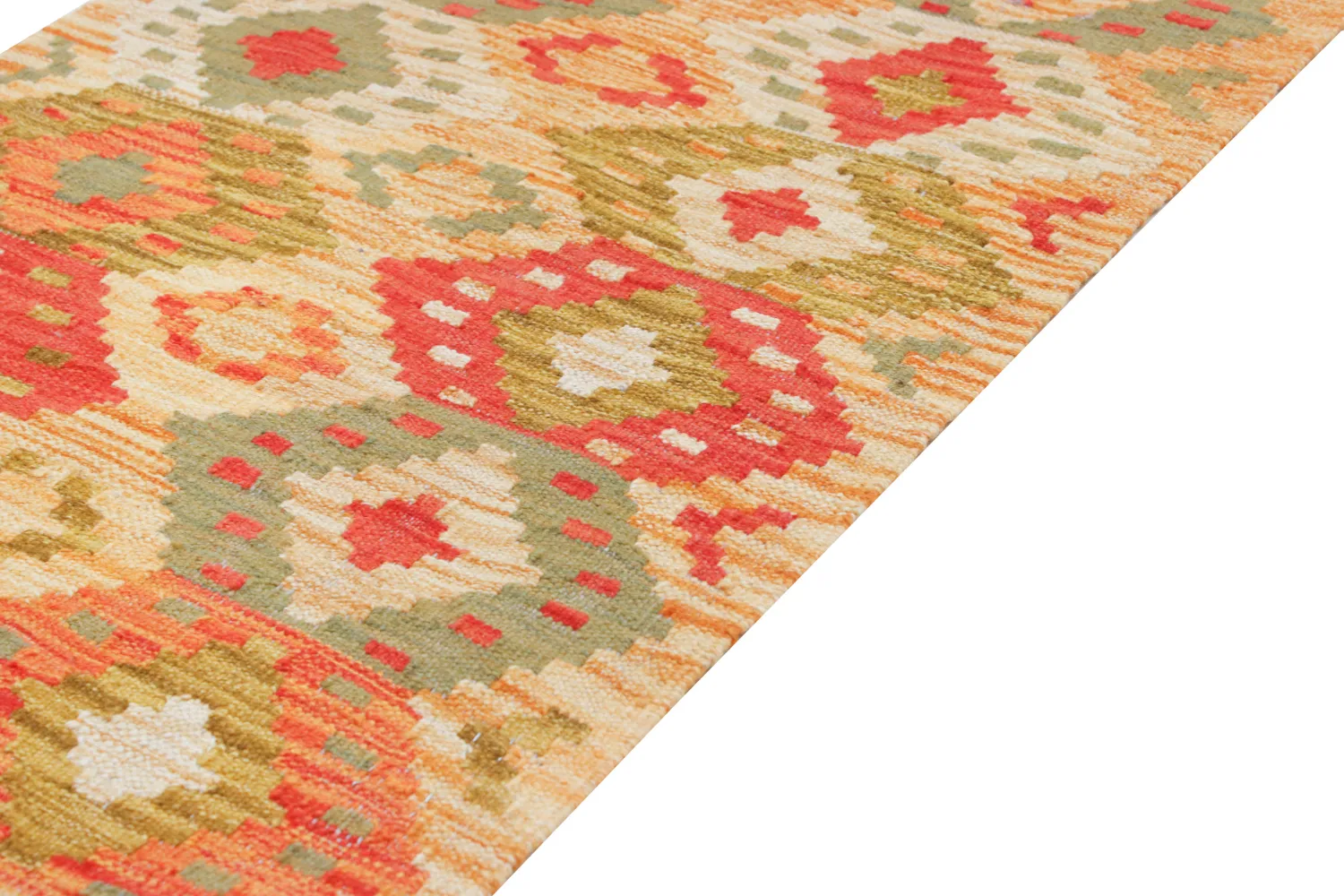 Tapis Oriental - Vegi Kelim Hand Woven - 54 x 86 cm