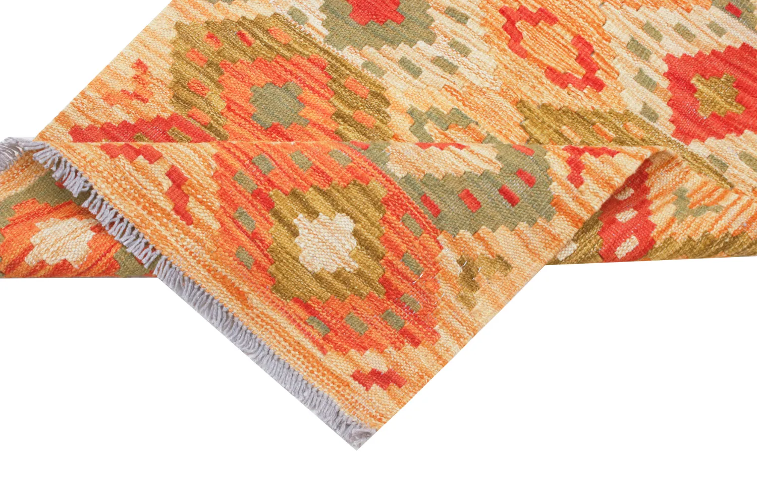 Tapis Oriental - Vegi Kelim Hand Woven - 54 x 86 cm