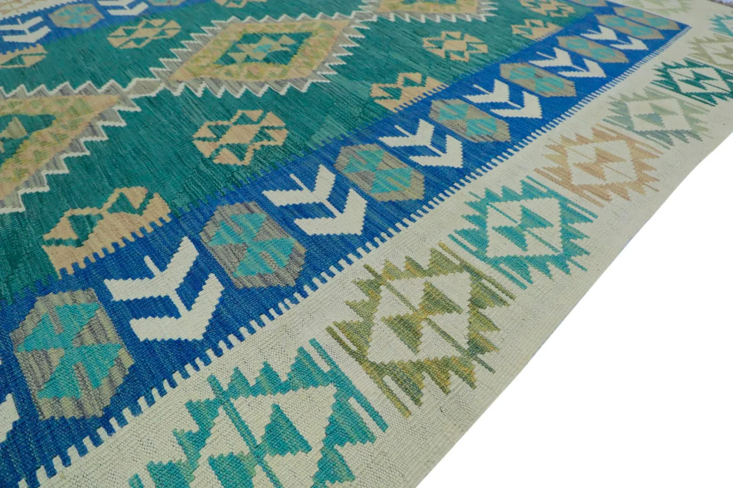 Tapis Oriental - Vegi Kelim Hand Woven - 171 x 250 cm