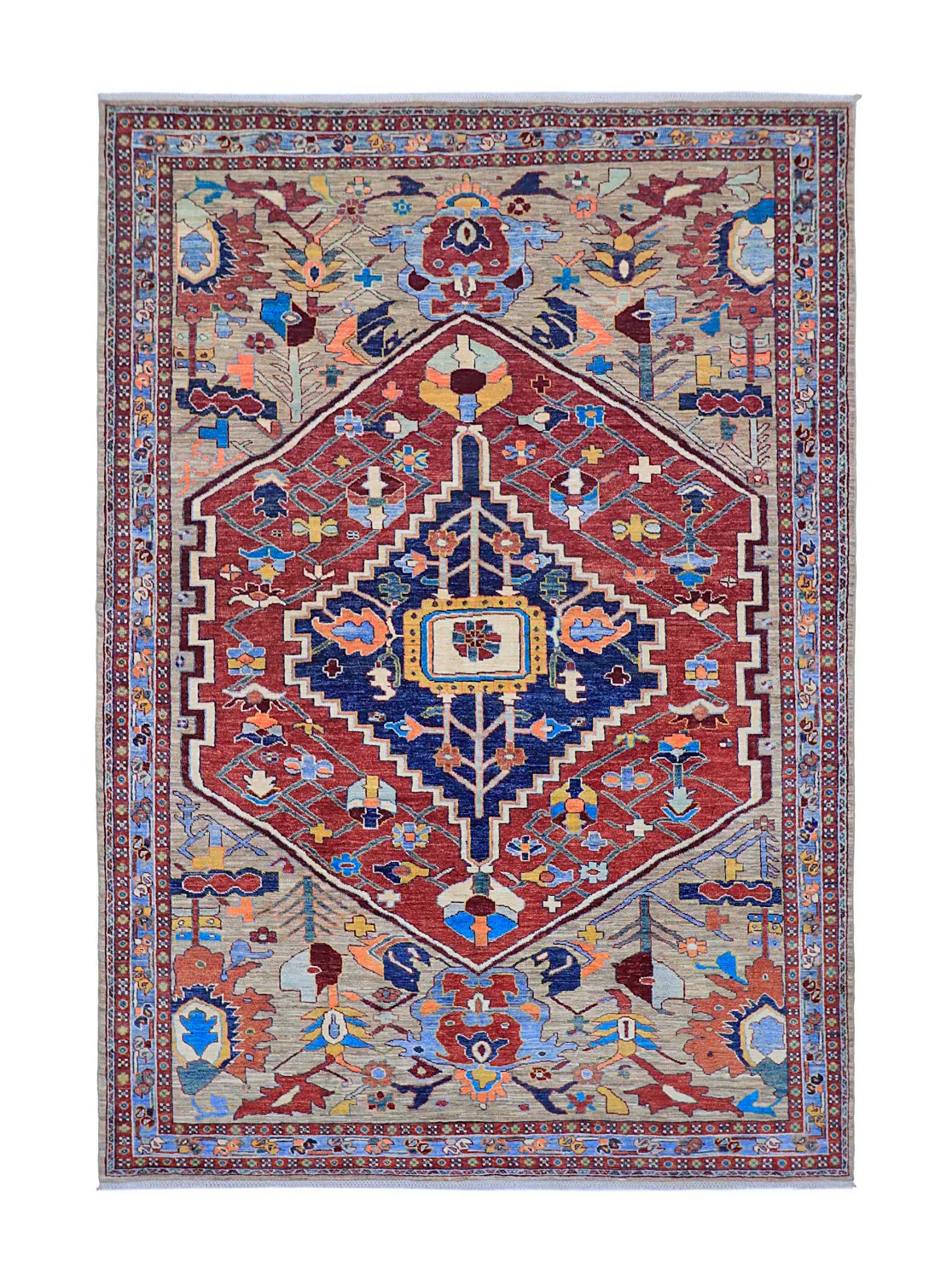 Tapis Oriental - Chaman Rug Hand Knotted - 199 x 291 cm