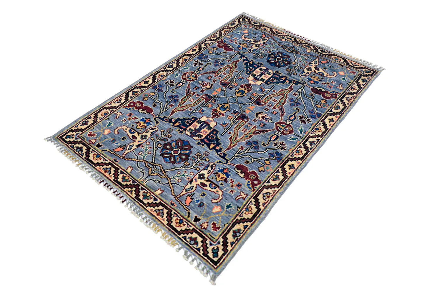 Tapis Oriental - Chaman Rug Hand Knotted - 83 x 124 cm
