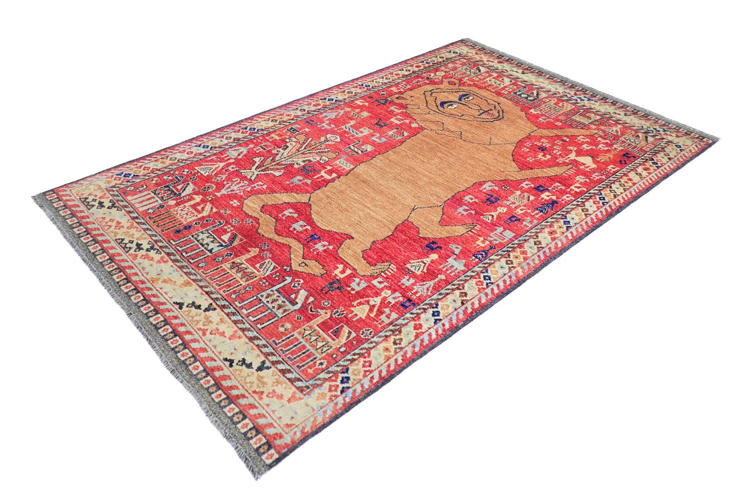 Tapis Oriental - Tribal Hand Knotted - 162 x 272 cm