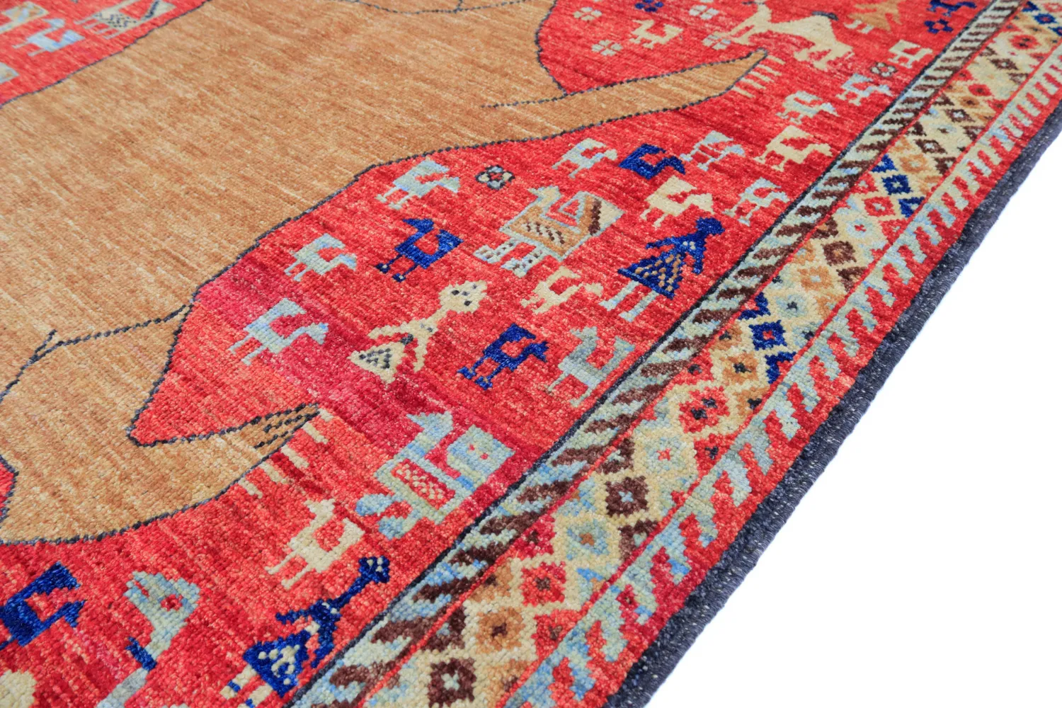 Tapis Oriental - Tribal Hand Knotted - 162 x 272 cm
