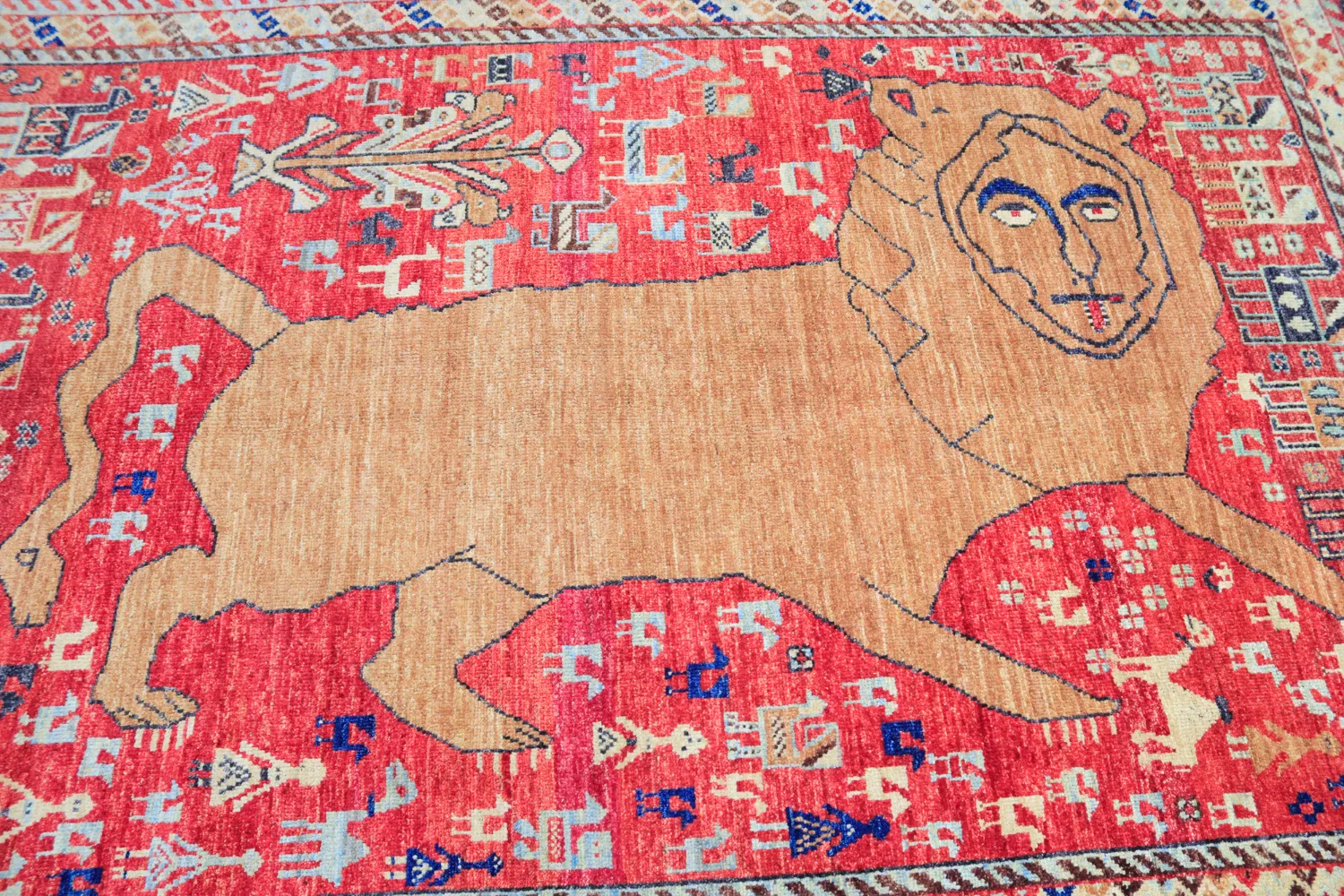 Tapis Oriental - Tribal Hand Knotted - 162 x 272 cm