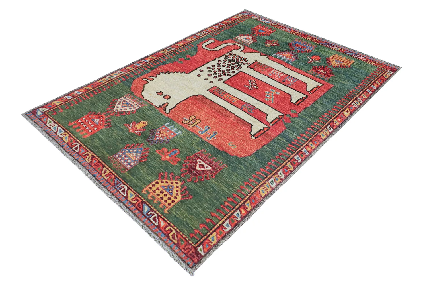 Tapis Oriental - Tribal Hand Knotted - 149 x 211 cm