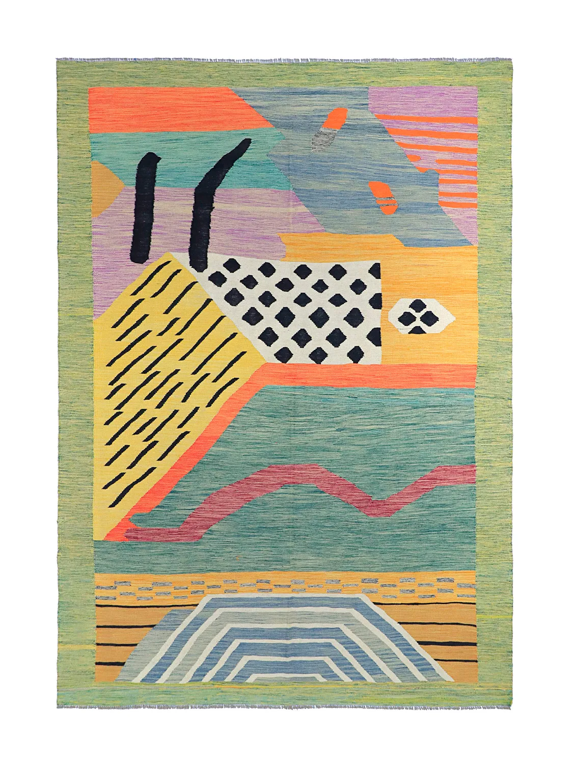 Tapis Oriental - Kelim Hand Woven - 199 x 302 cm
