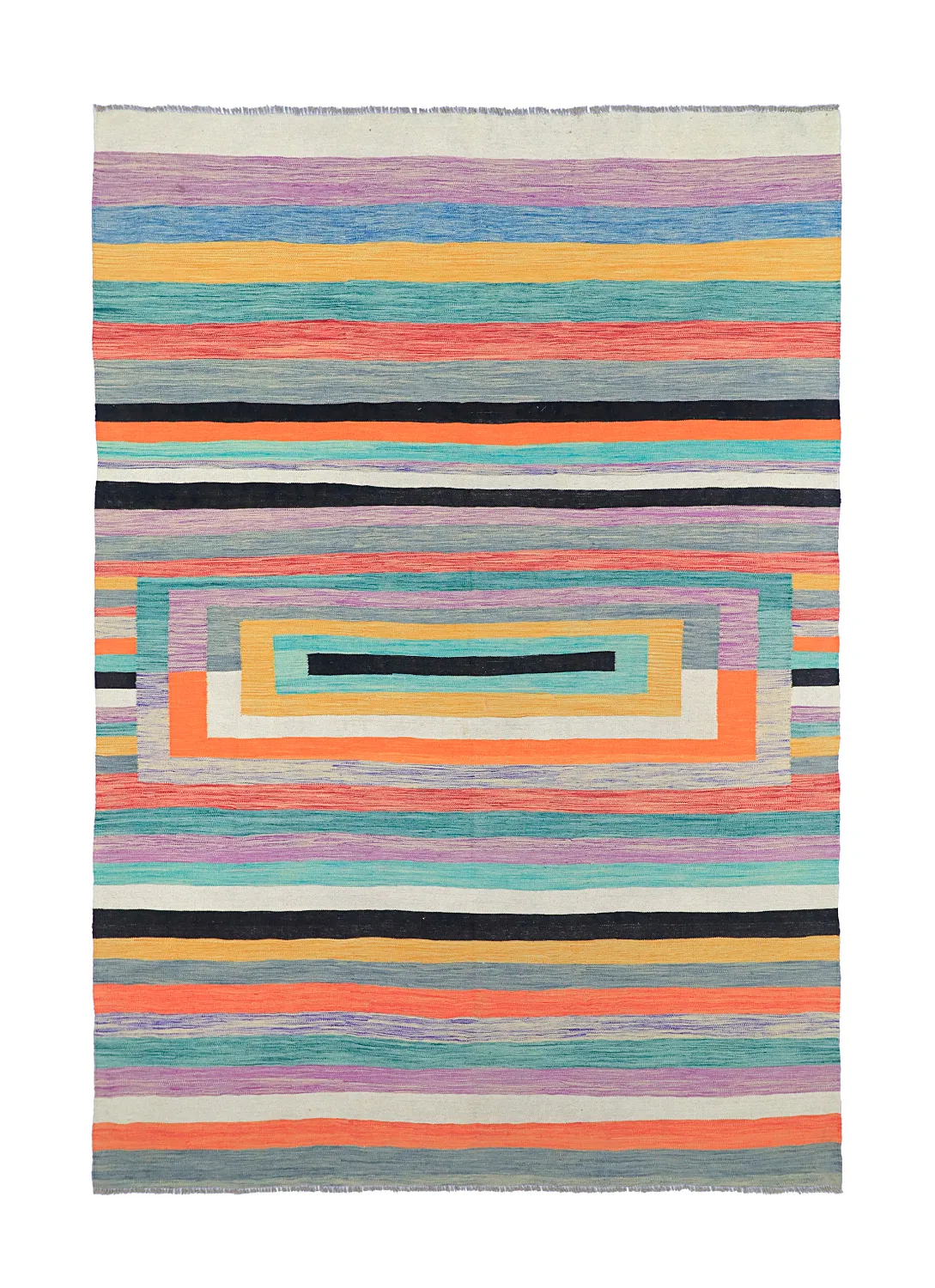 Tapis Oriental - Kelim Hand Woven - 209 x 298 cm