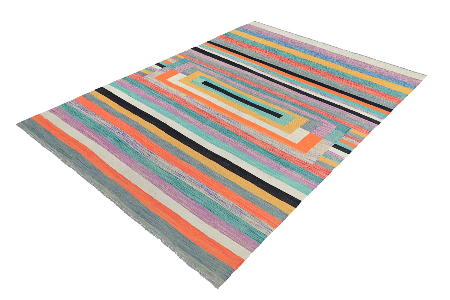 Tapis Oriental - Kelim Hand Woven - 209 x 298 cm