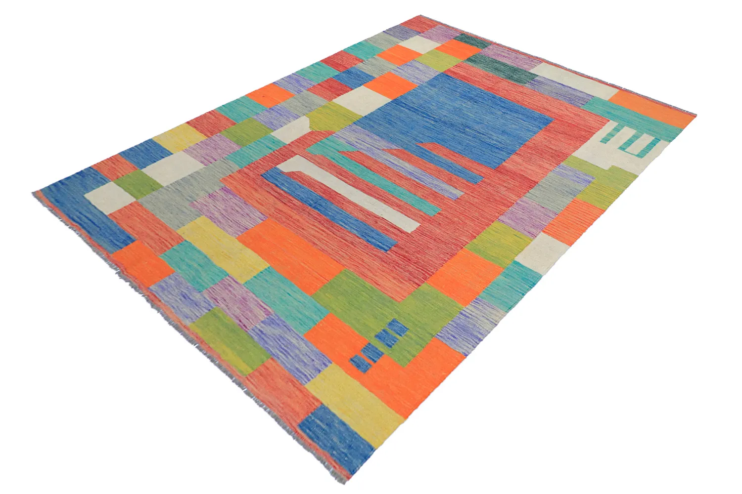Tapis Oriental - Kelim Hand Woven - 172 x 239 cm