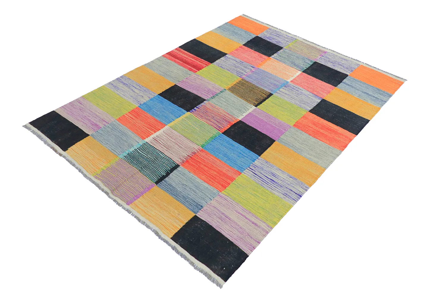 Tapis Oriental - Kelim Hand Woven - 151 x 200 cm