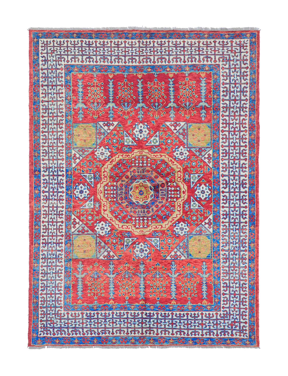 Tapis Oriental - Suzani Hand Knotted - 170 x 240 cm