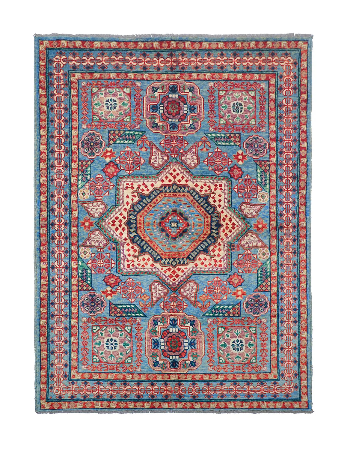 Tapis Oriental - Suzani Hand Knotted - 170 x 240 cm