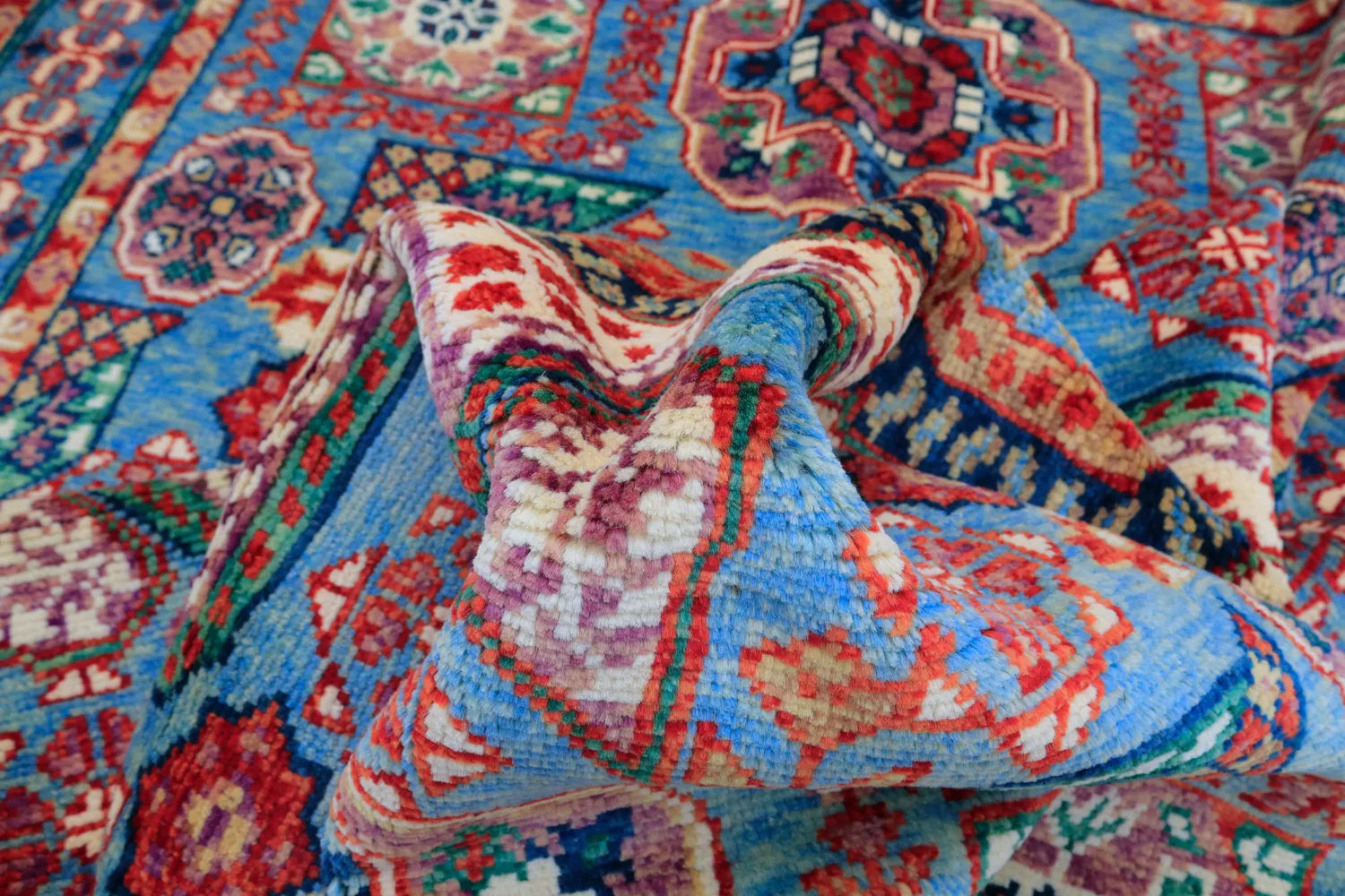 Tapis Oriental - Suzani Hand Knotted - 170 x 240 cm
