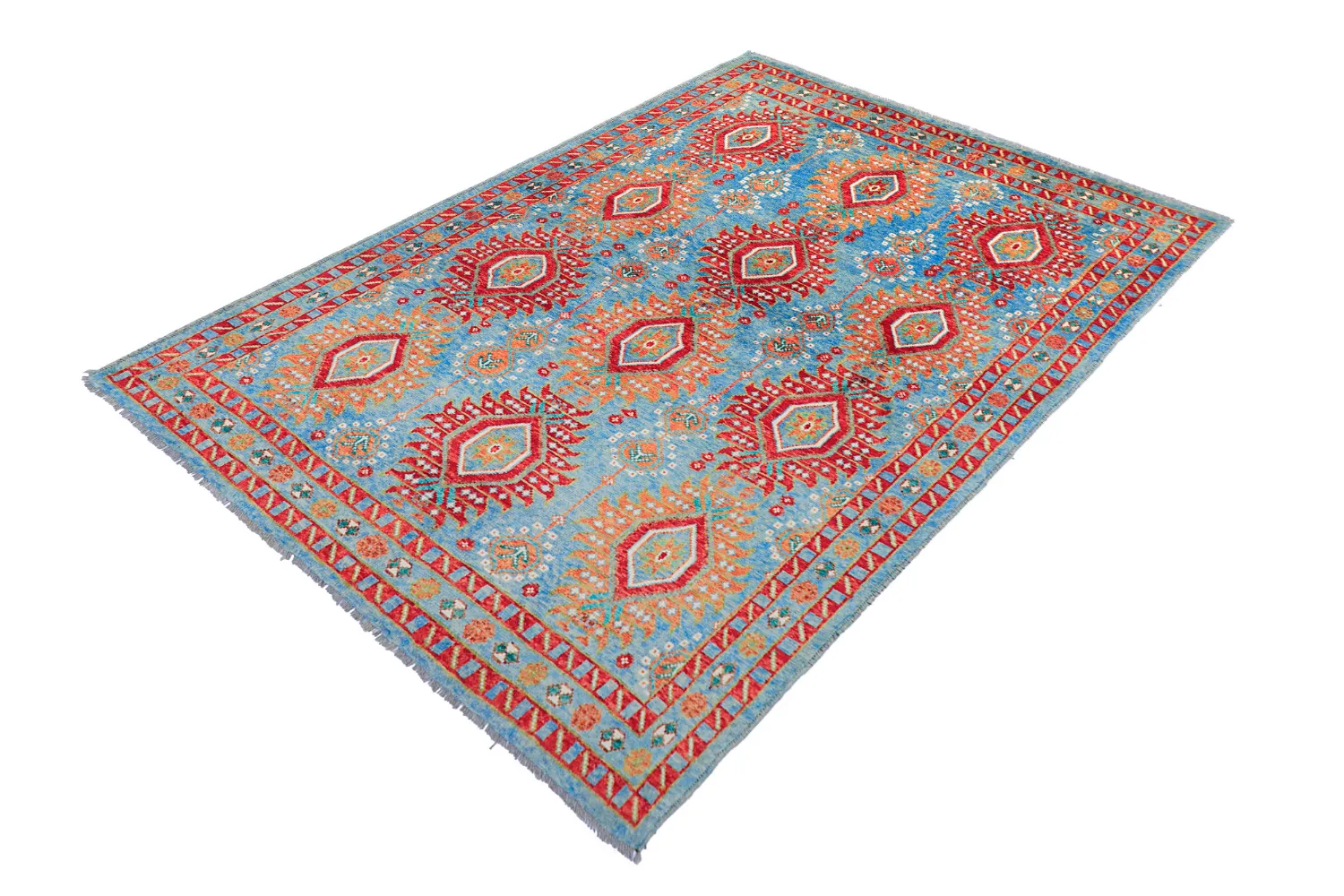 Tapis Oriental - Suzani Hand Knotted - 170 x 240 cm