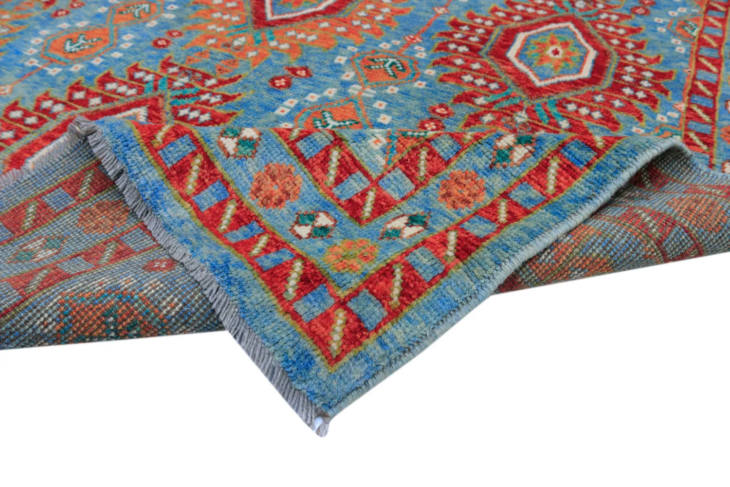 Tapis Oriental - Suzani Hand Knotted - 170 x 240 cm