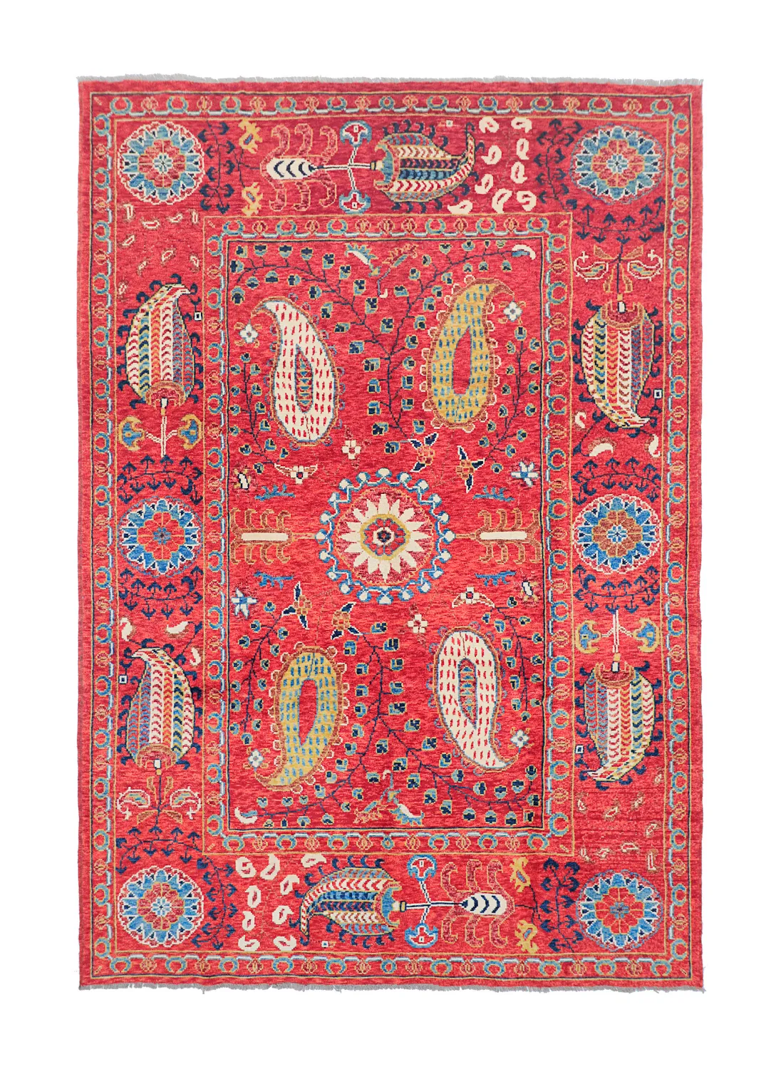 Tapis Oriental - Suzani Hand Knotted - 200 x 300 cm