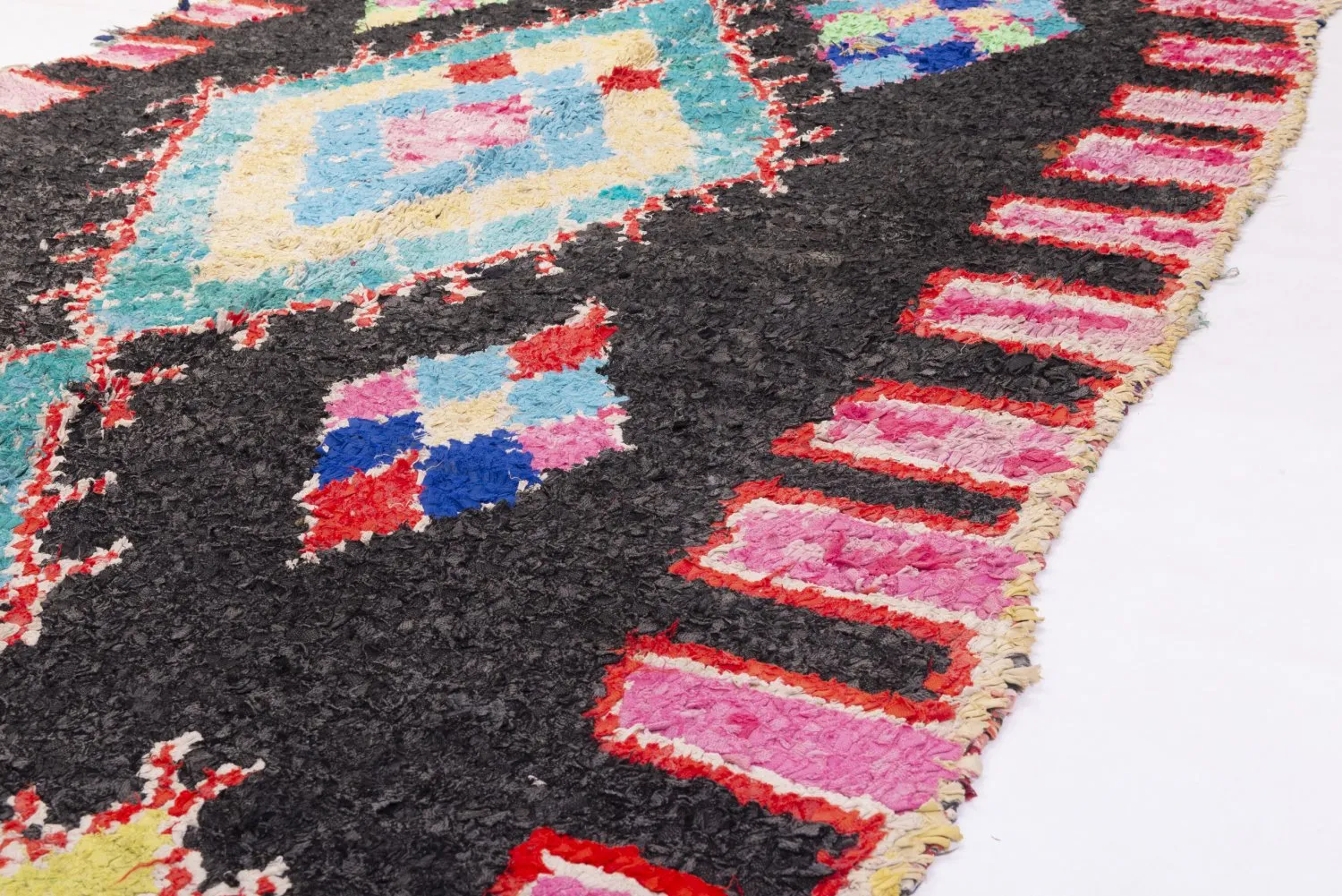 Tapis Marocain Berbère Boucherouite 330 x 150 cm