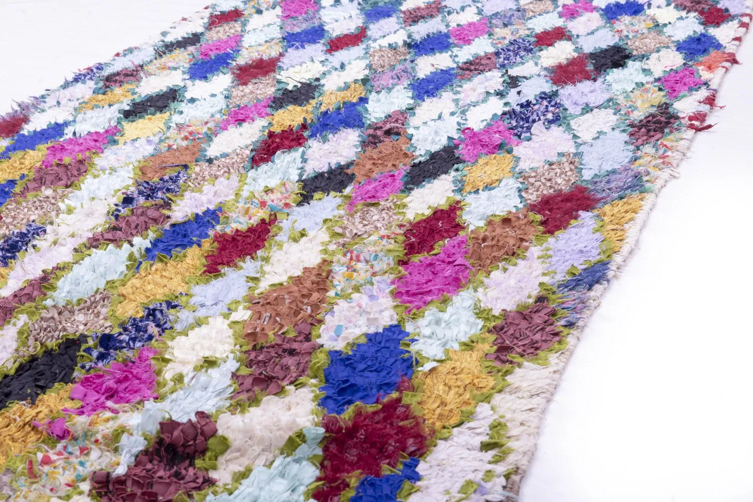 Tapis Marocain Berbère Boucherouite 280 x 105 cm