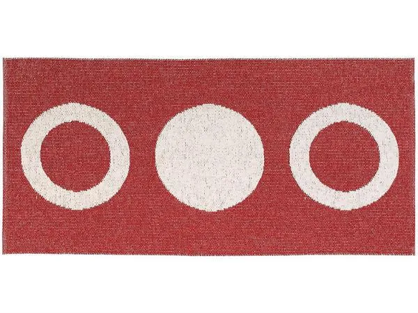 Tapis en plastique - Le tapis de Horred Circle (rouge)