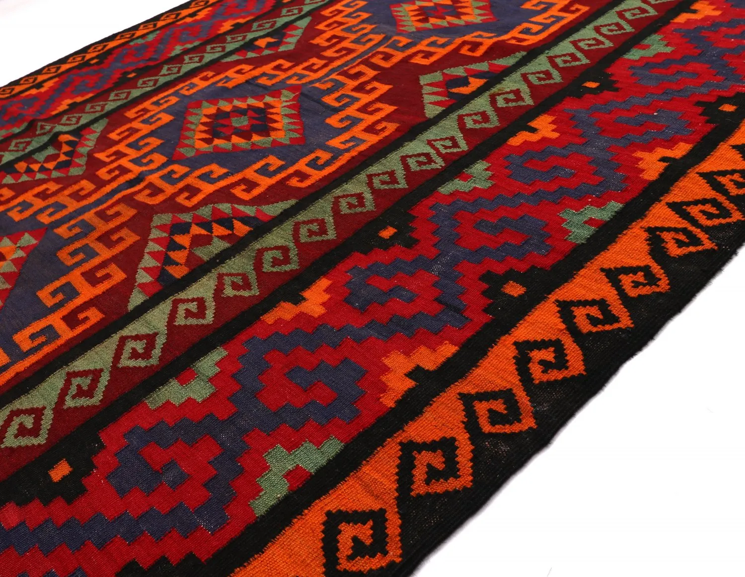 Tapis kilim oriental 401 x 161 cm