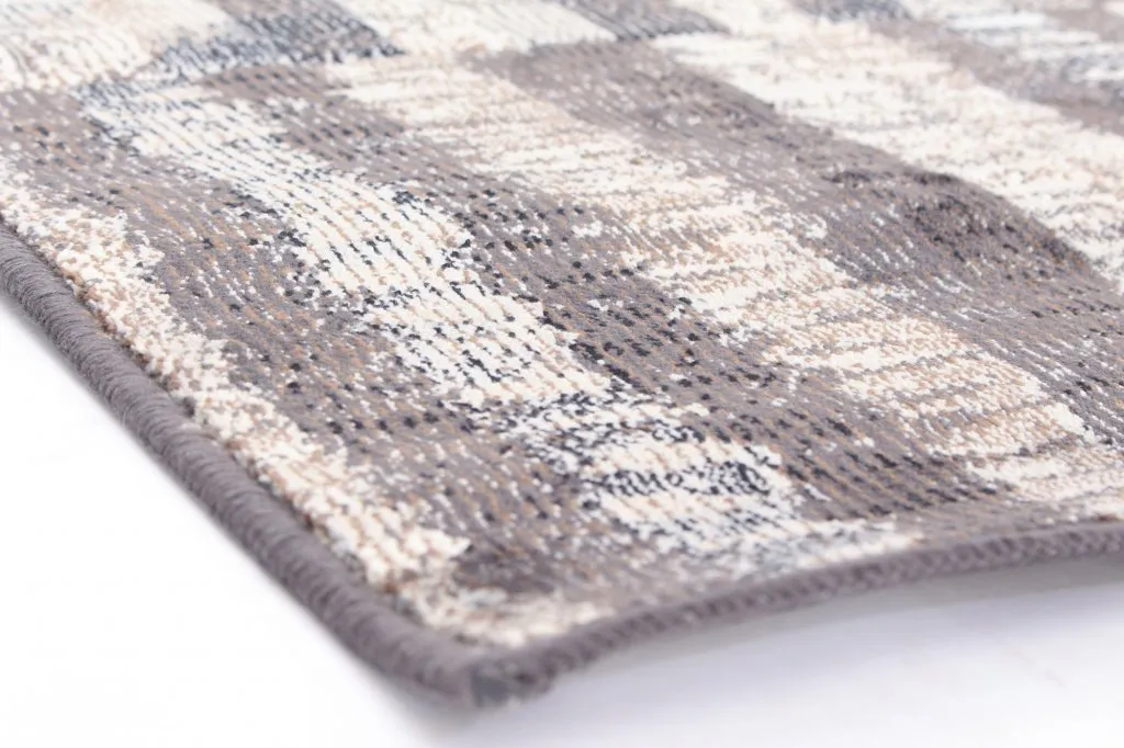 Tapis Wilton - Baghlan (marron-gris)