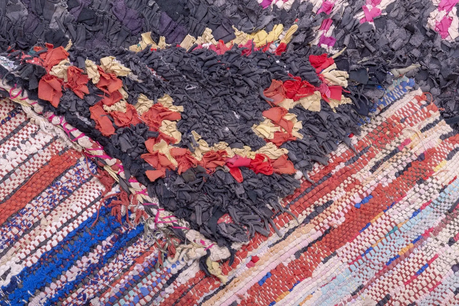 Tapis Marocain Berbère Boucherouite 265 x 165 cm