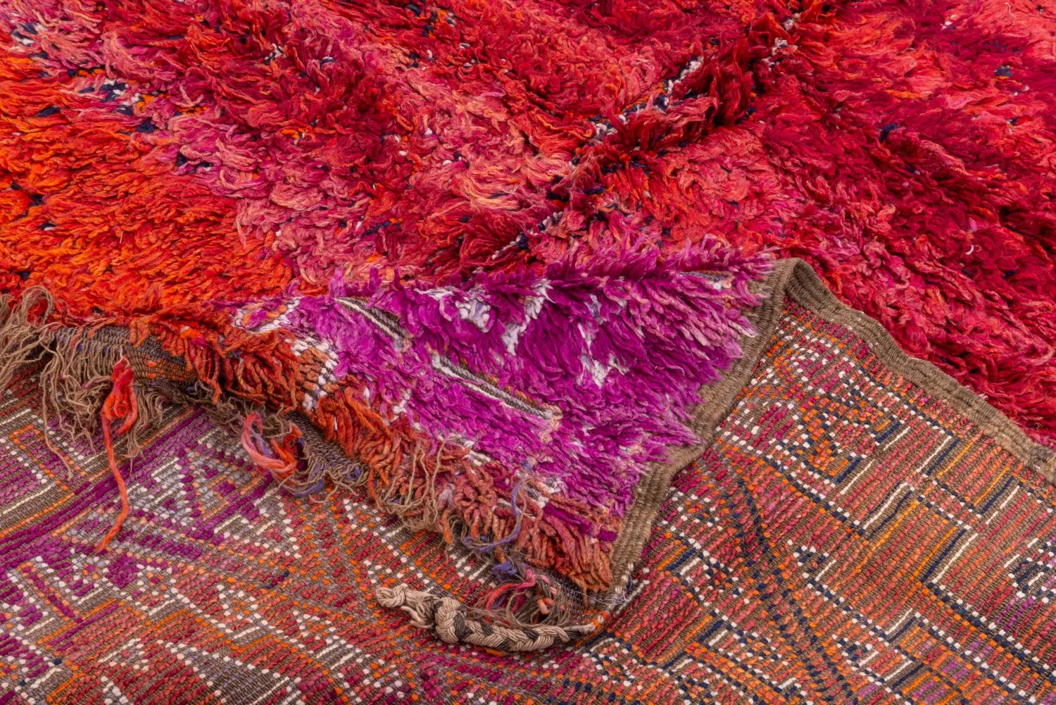 Tapis Kilim Marocain Berbère Azilal 255 x 195 cm