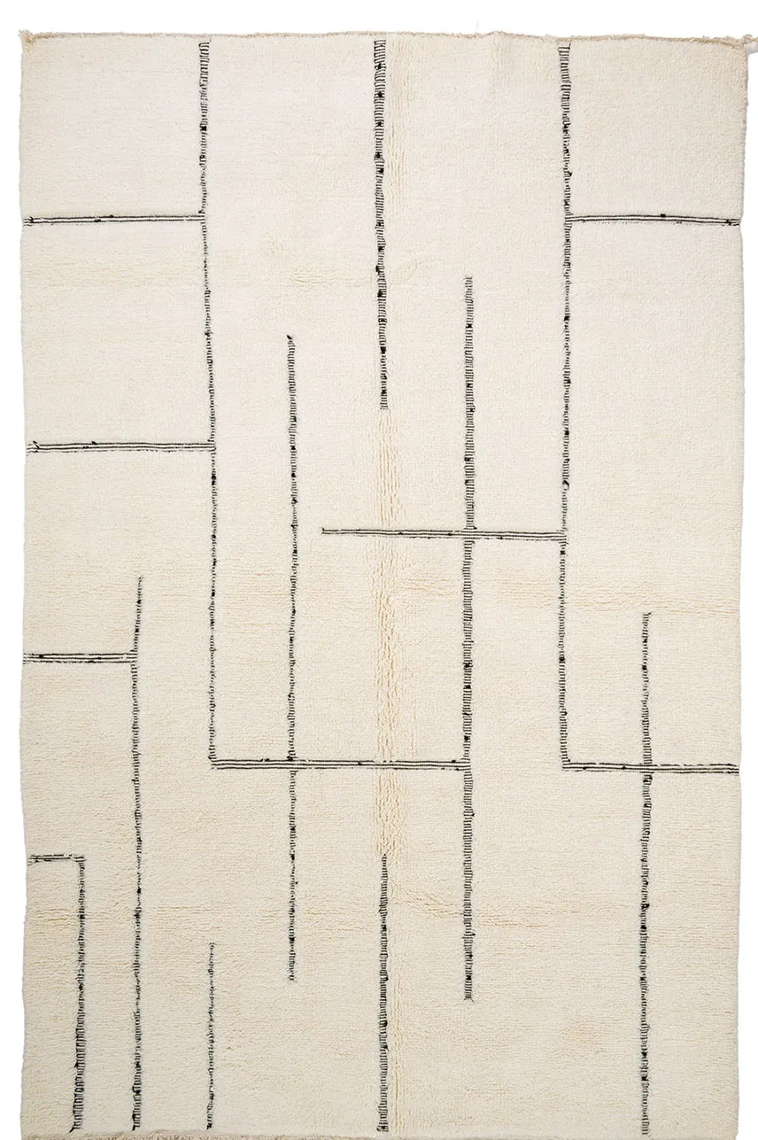 Tapis kilim marocain Beni Ourain 200 x 315 cm