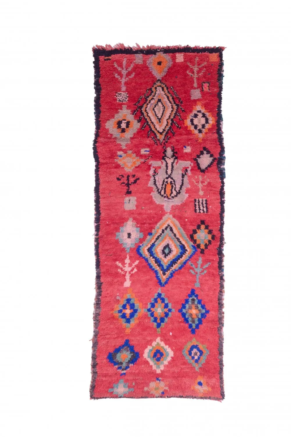 Tapis Marocain Berbère Boucherouite 240 x 90 cm