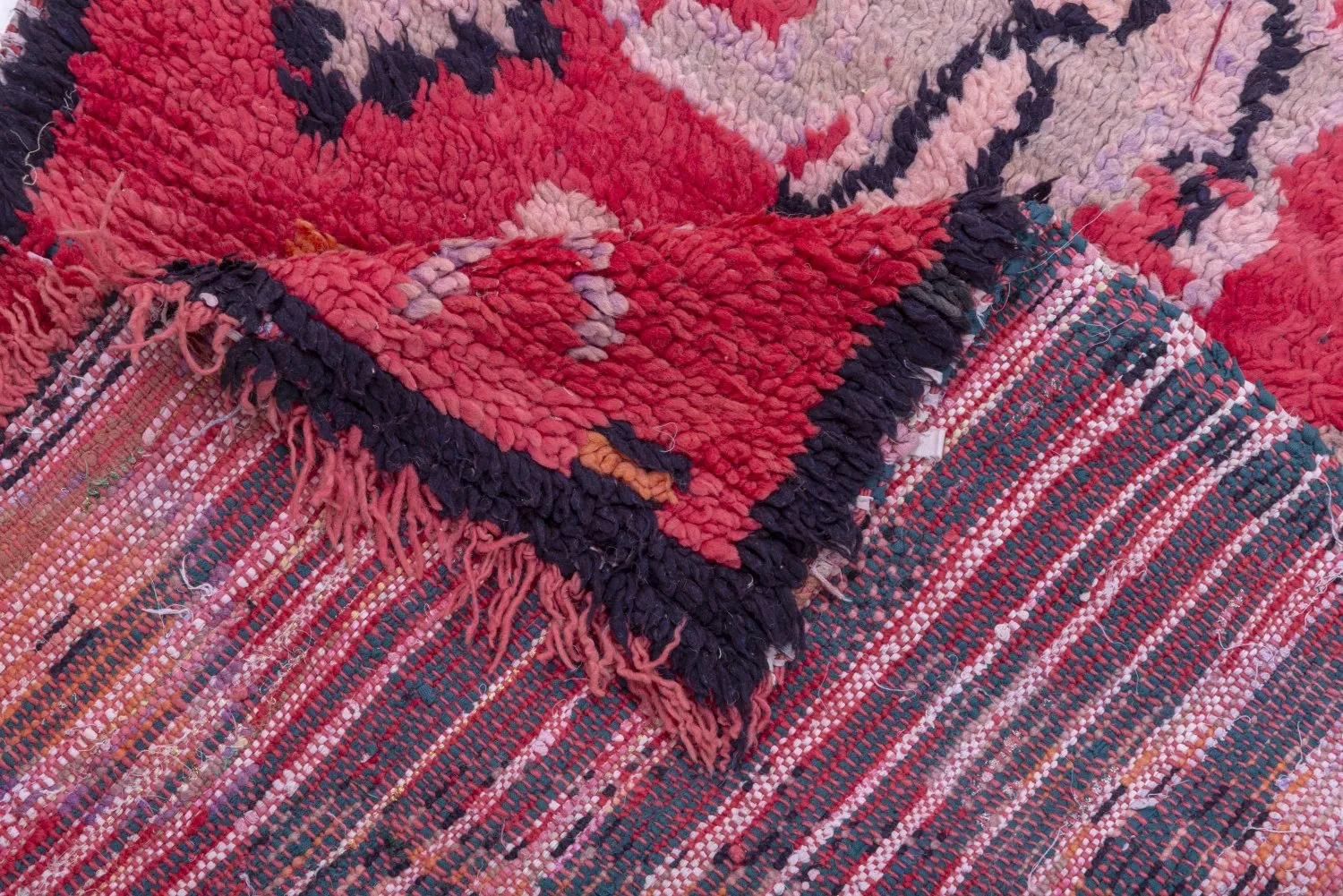 Tapis Marocain Berbère Boucherouite 240 x 90 cm