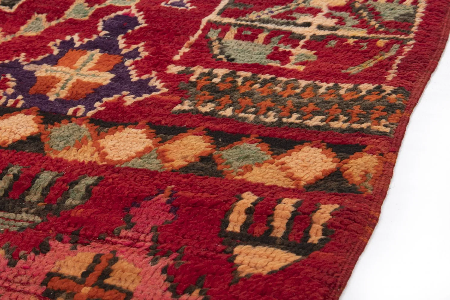 Tapis kilim marocain Azilal Édition spéciale 360 x 160 cm