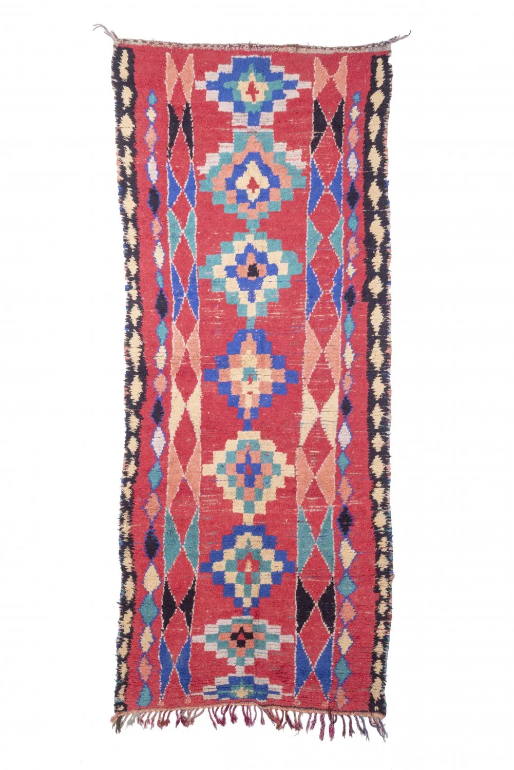 Tapis Marocain Berbère Boucherouite 365 x 145 cm
