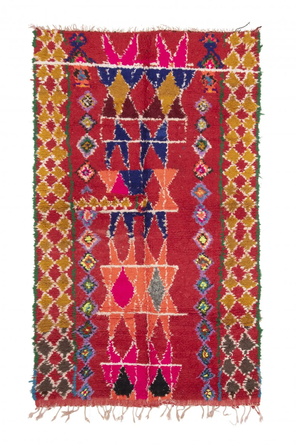 Tapis Marocain Berbère Boucherouite 255 x 150 cm
