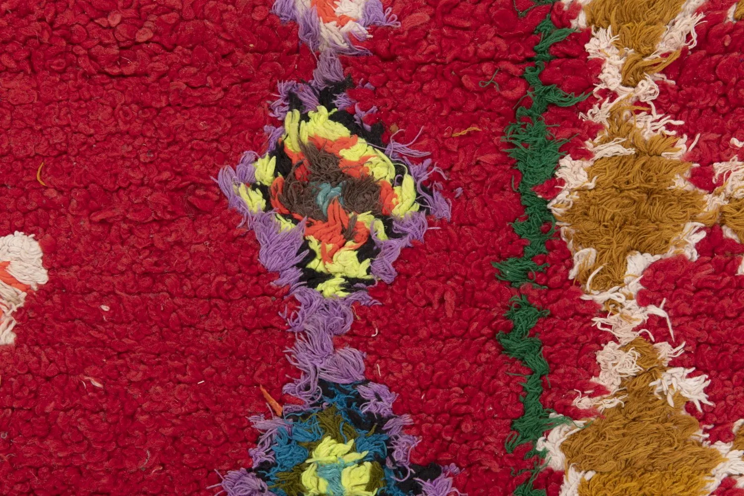Tapis Marocain Berbère Boucherouite 255 x 150 cm