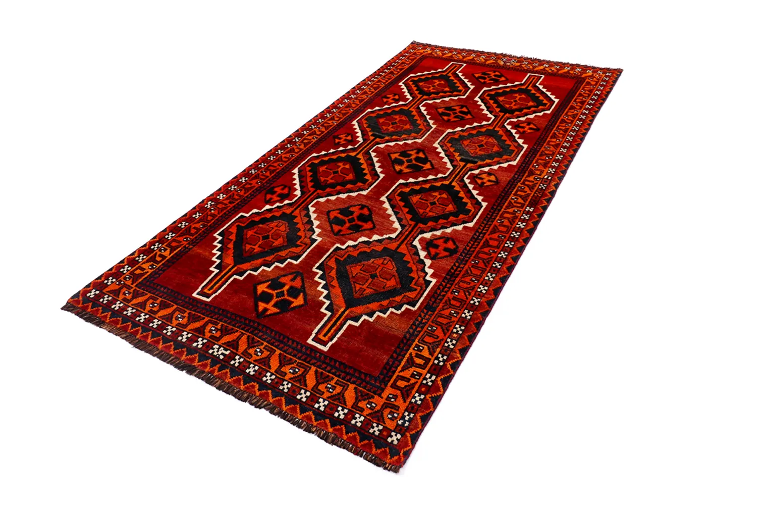 Tapis oriental Hamedan 271 x 133 cm