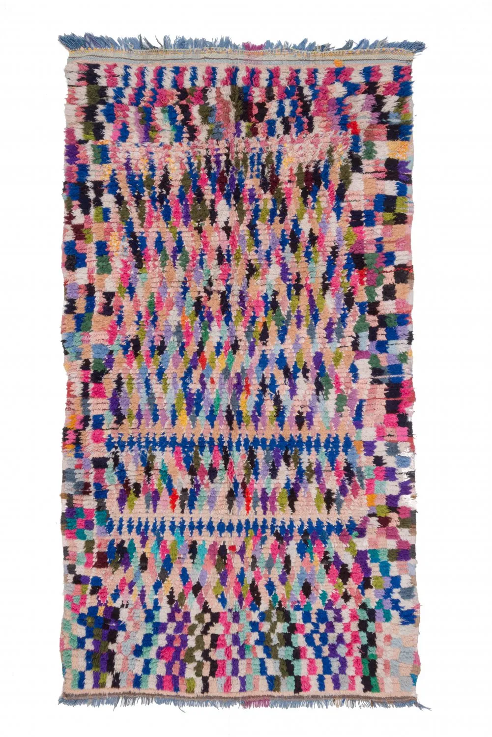 Tapis Marocain Berbère Boucherouite 265 x 145 cm