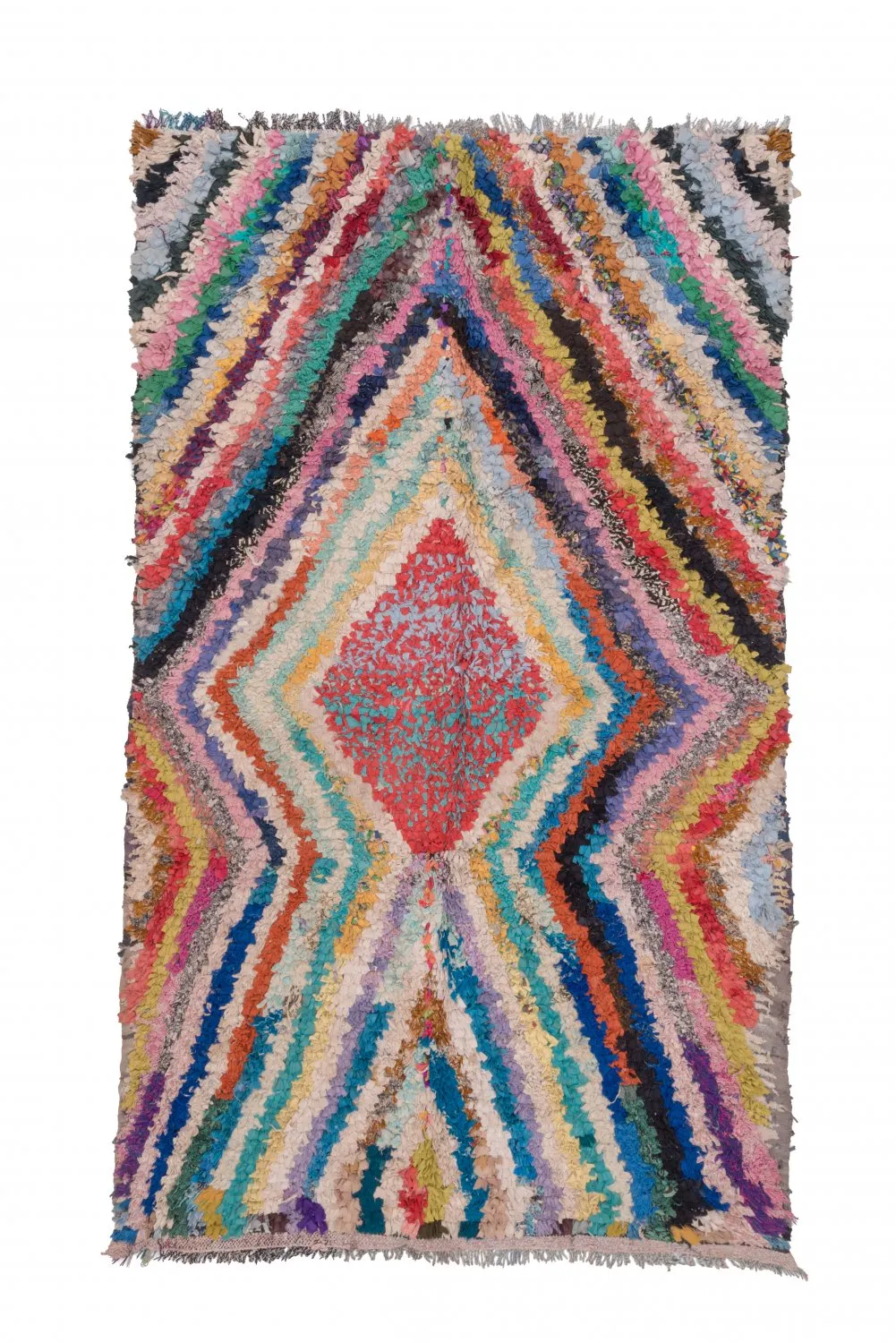 Tapis Marocain Berbère Boucherouite 255 x 150 cm