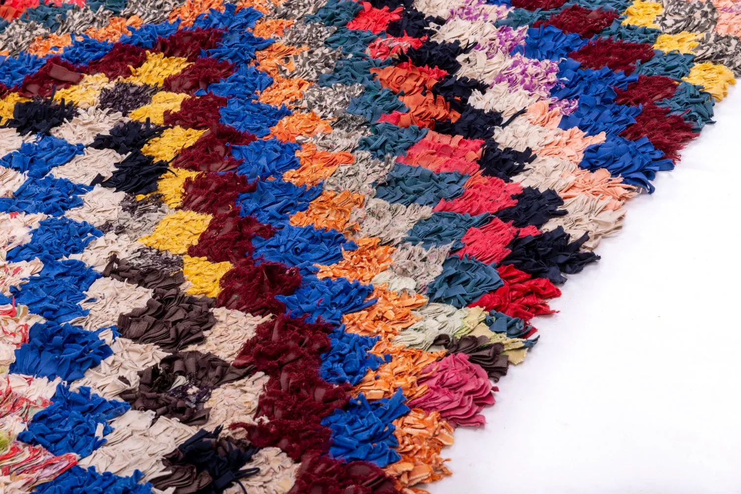 Tapis Marocain Berbère Boucherouite 180 x 110 cm