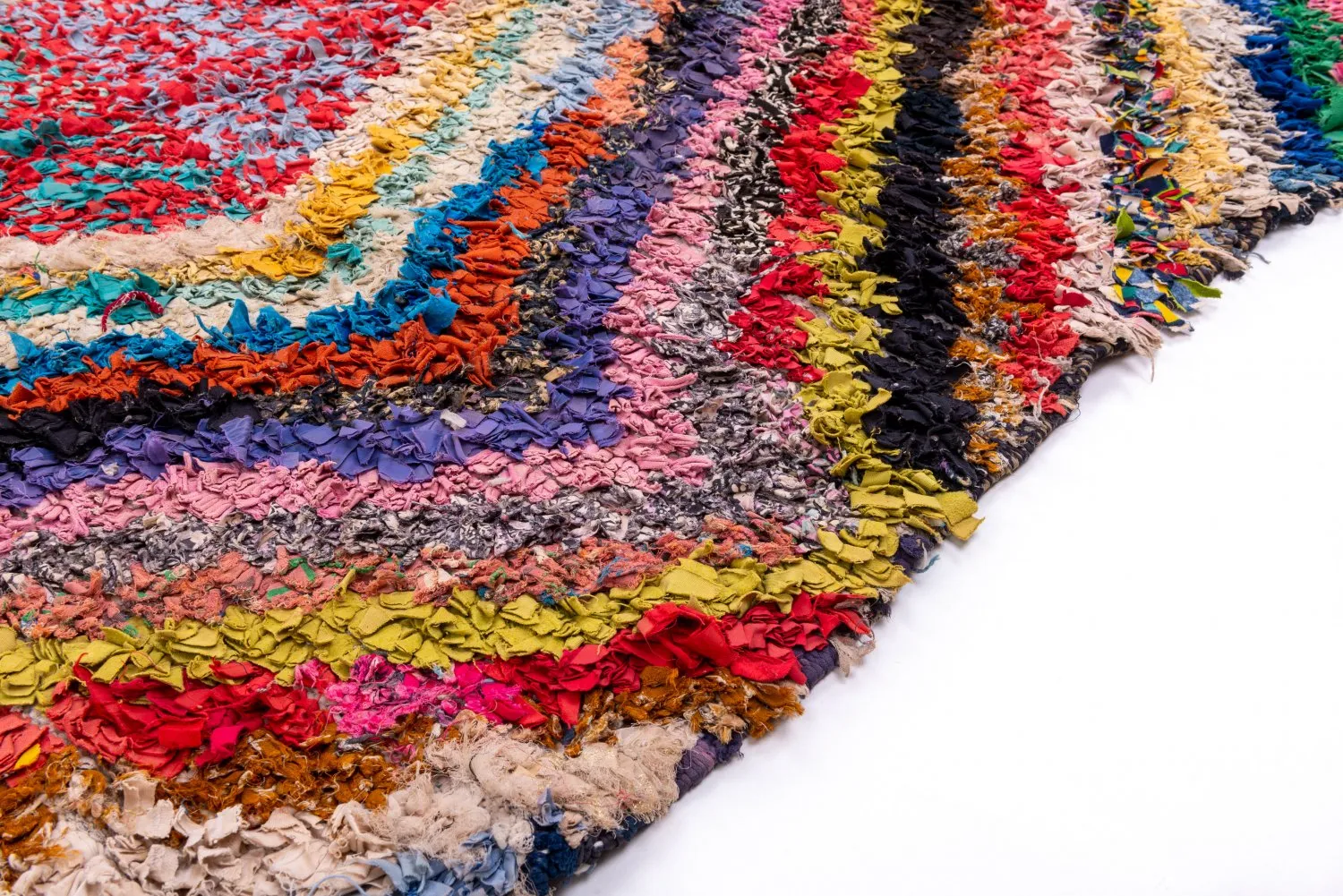 Tapis Marocain Berbère Boucherouite 255 x 150 cm