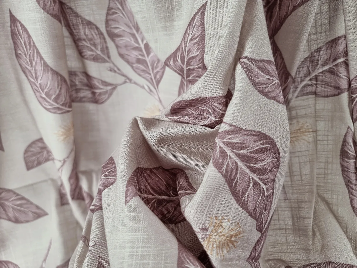 Nappe en coton Morris (violet)