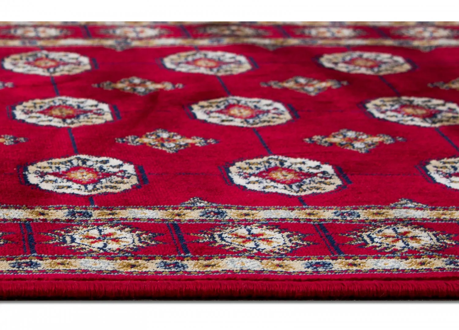 Tapis Wilton - Kashmir Boccara (rouge)