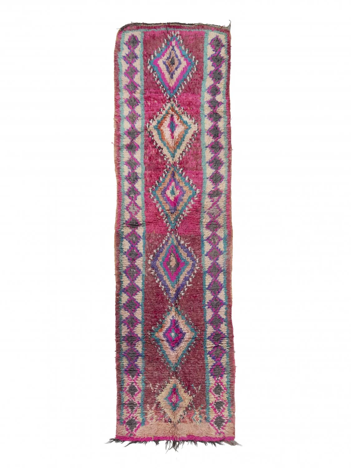 Tapis kilim marocain Azilal 400 x 110 cm