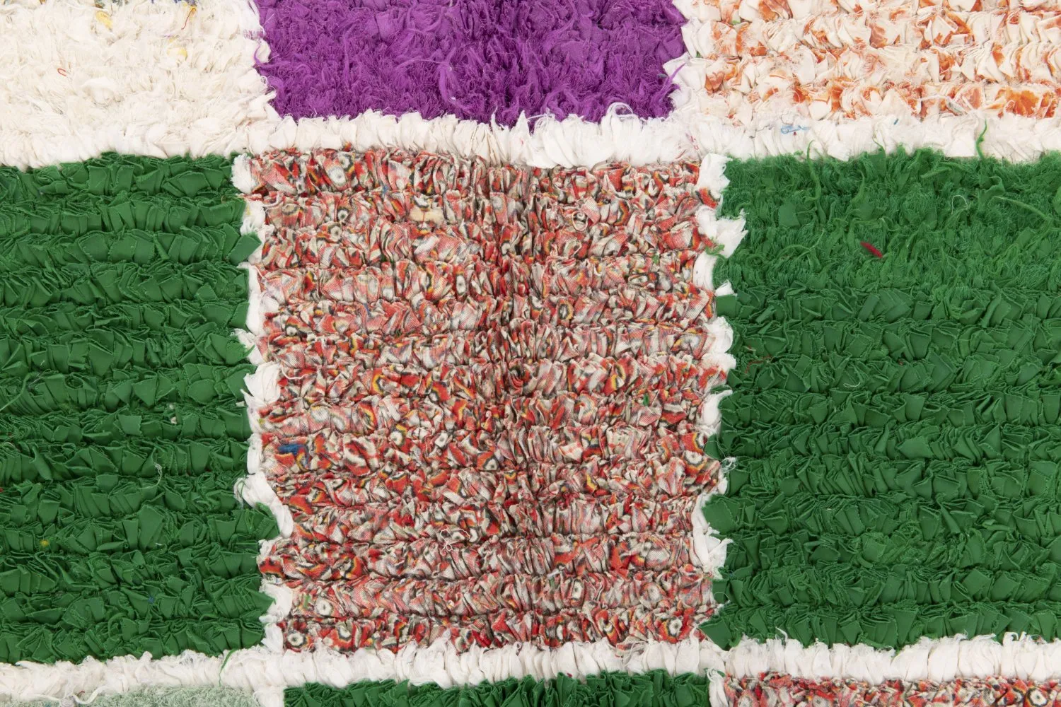 Tapis Marocain Berbère Boucherouite 280 x 115 cm