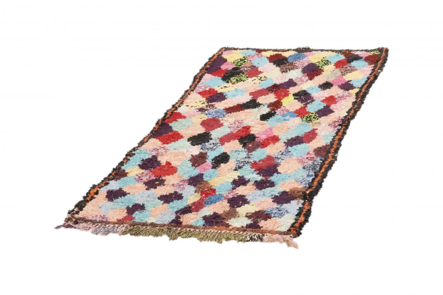 Tapis Marocain Berbère Boucherouite 170 x 80 cm