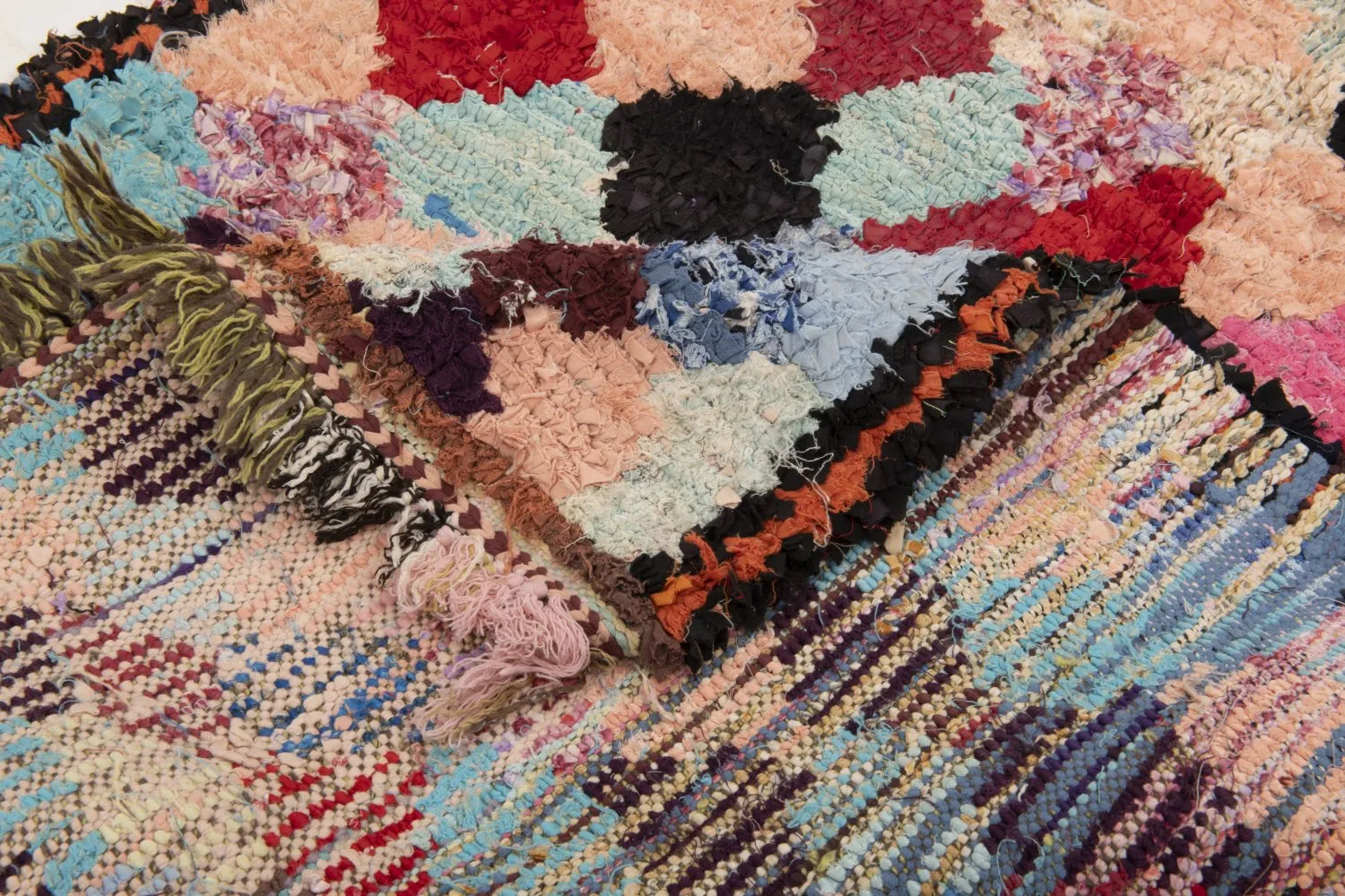 Tapis Marocain Berbère Boucherouite 170 x 80 cm