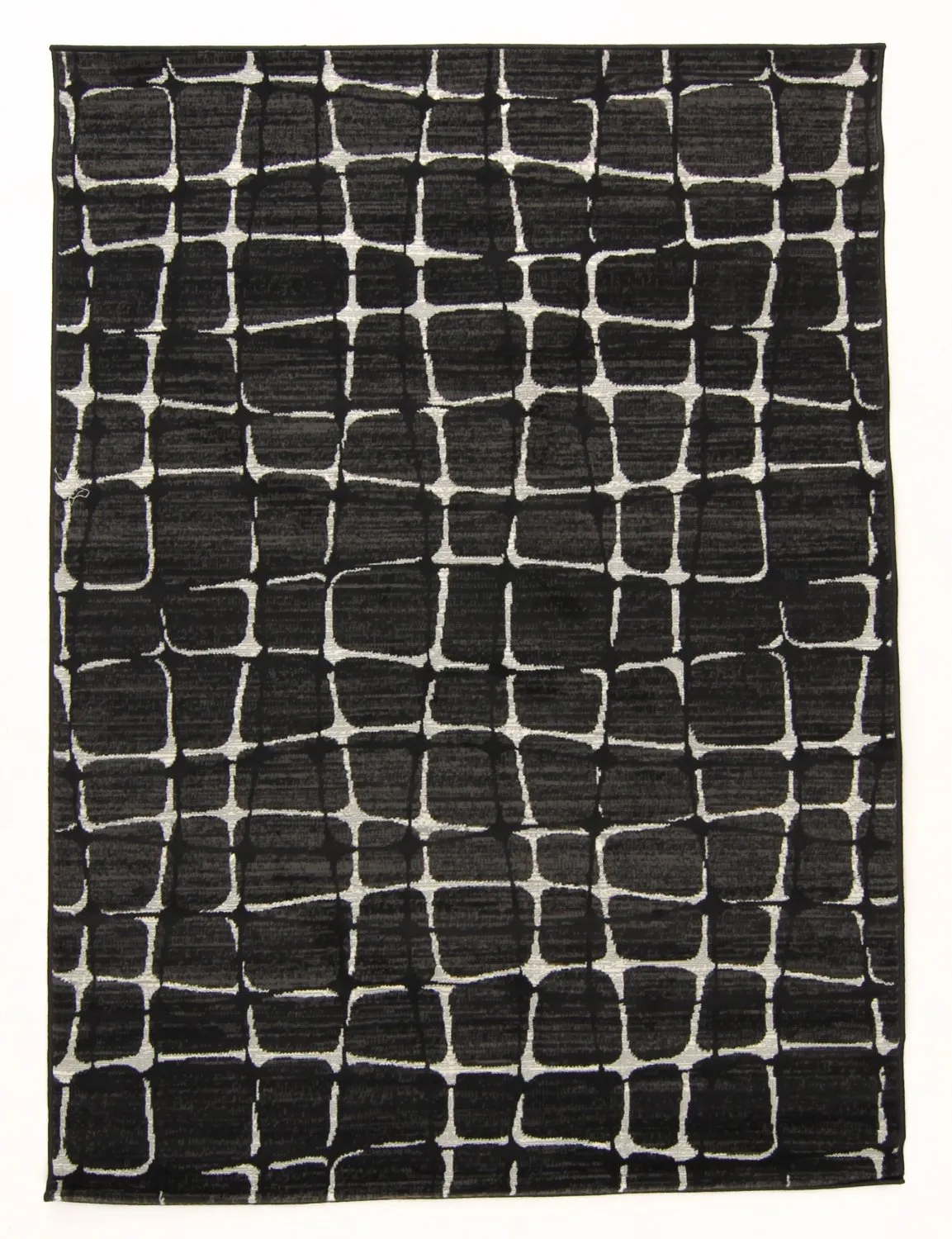 Tapis Wilton - Florence Cross (noir)