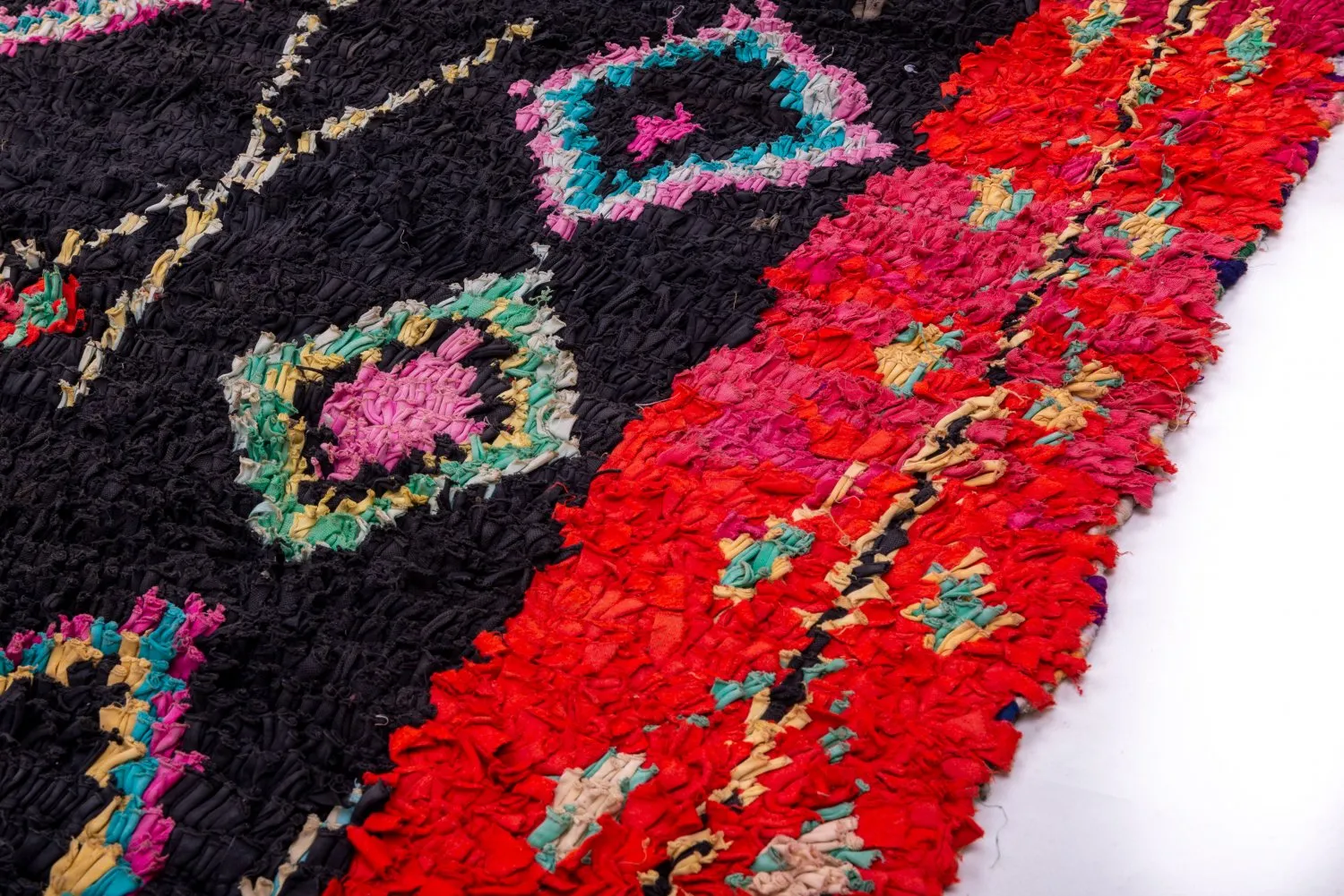 Tapis Marocain Berbère Boucherouite 250 x 175 cm